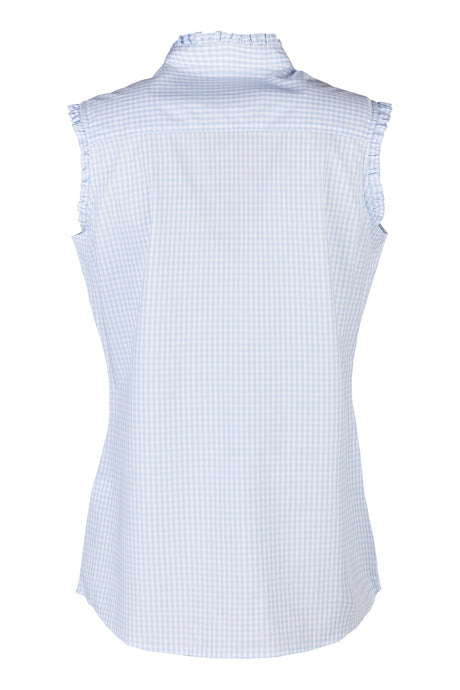 Rydale Ladies Ruffled Sleeveless Shirt - Ivy