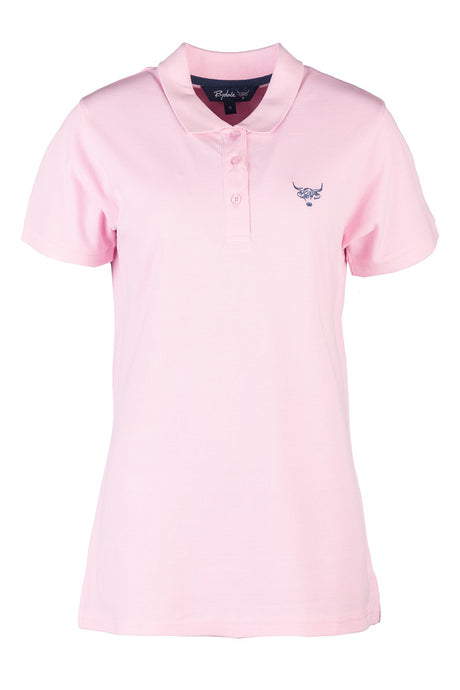 Rydale Ladies Highland Cow Polo Shirt - Kirby