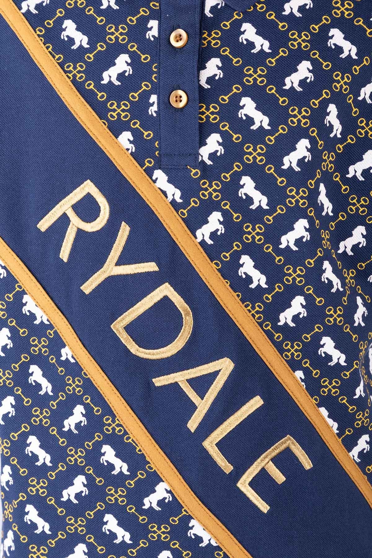 Rydale Junior Equestrian Sash Polo Shirt - Muston
