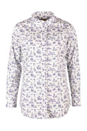 Rydale Ladies Oxford Cotton Ruffled Shirt - Ivy