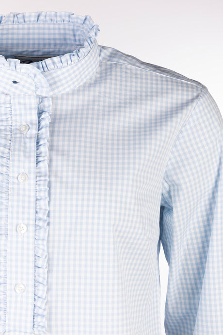 Rydale Ladies Overhead Ruffled Shirt - Ivy