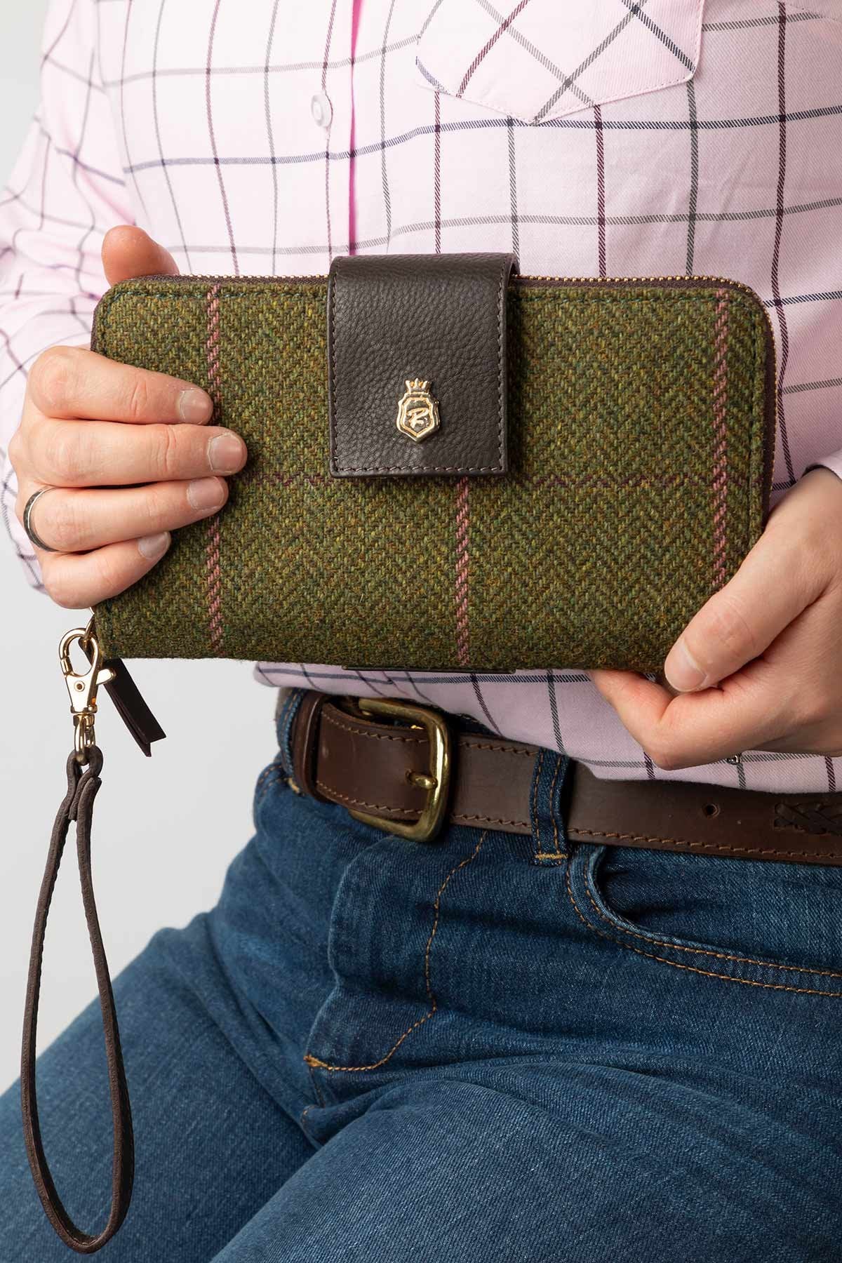 Rydale Ladies Tweed Clutch Purse - Helmsley