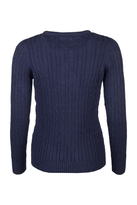 Rydale Ladies Crew Neck Cable Knit Jumper - Emma