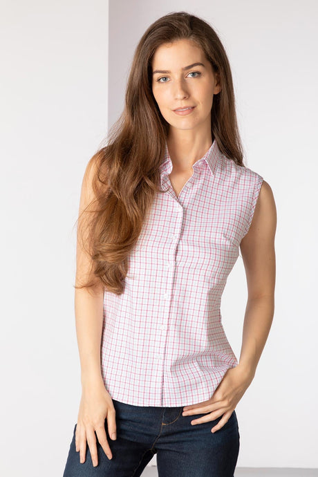 Rydale Ladies Hannah Sleeveless Country Shirt - Ellie II