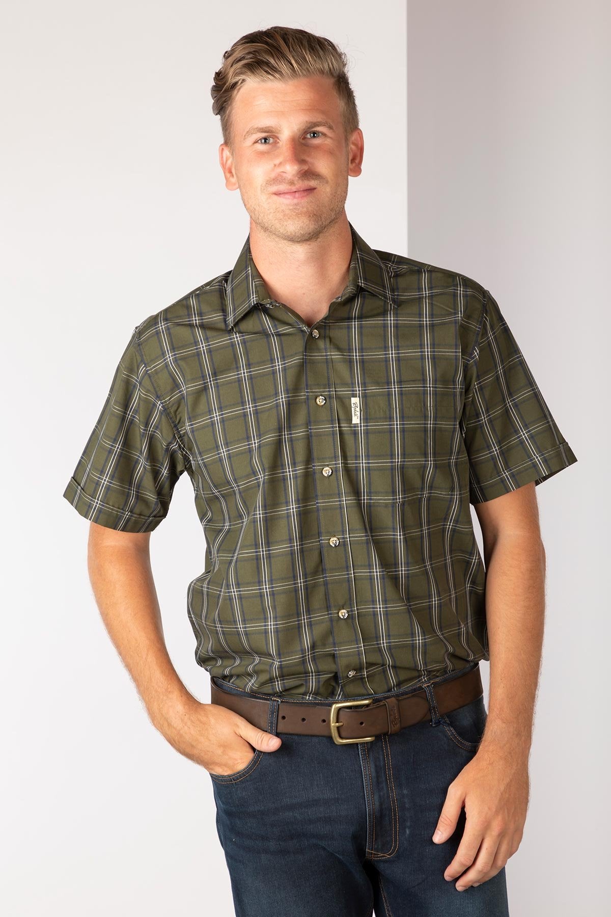 Rydale Men's Short Sleeved Check Shirts