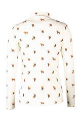 Rydale Ladies Long Sleeved 1/4 Zip Top - Foxholes