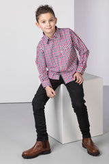 Rydale Boys Country Check Shirts