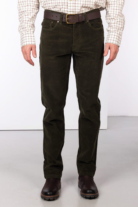 Rydale Men's Straight Leg Corduroy Trousers - Rupert