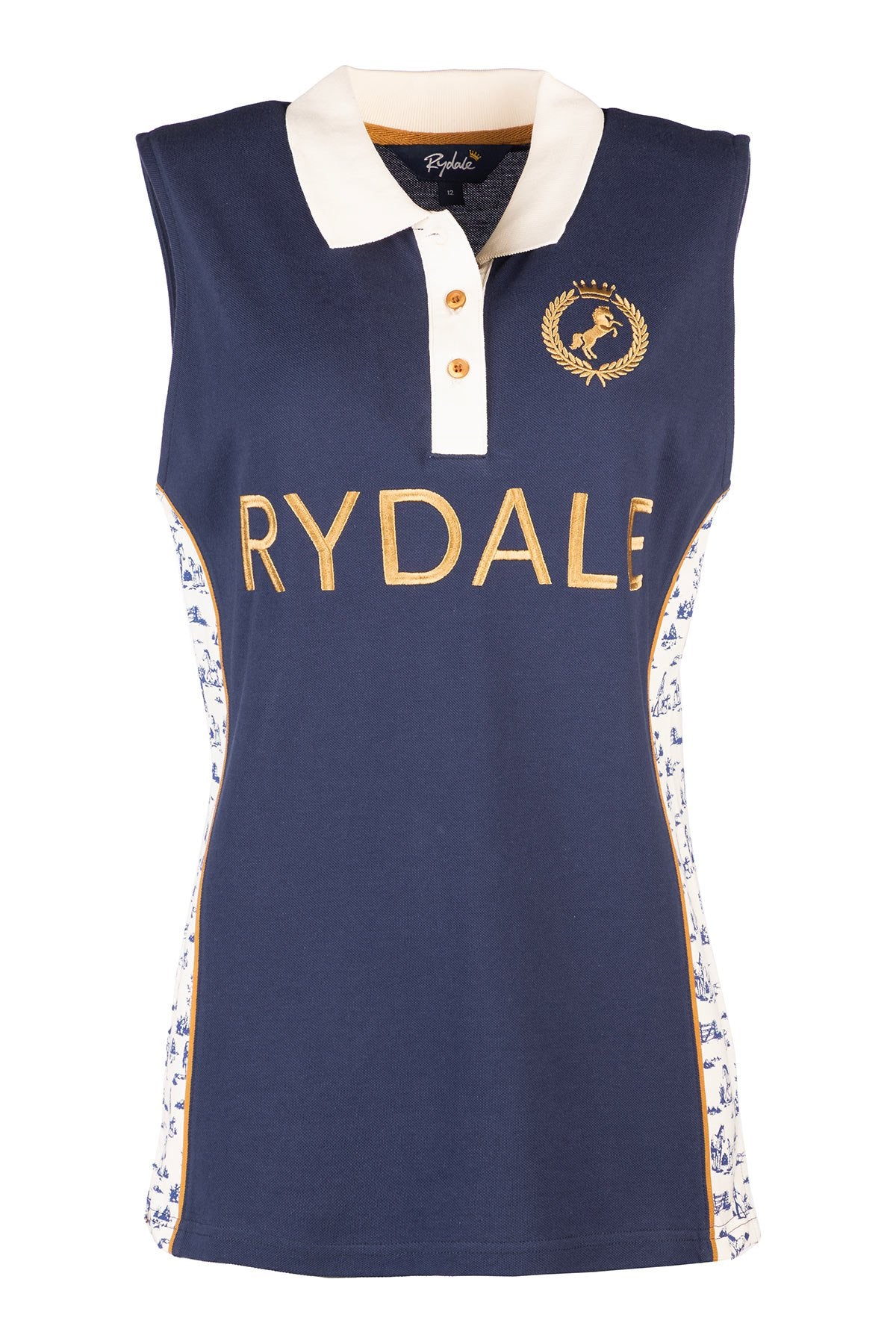 Rydale Ladies Equestrian Life Sleeveless Polo Shirt