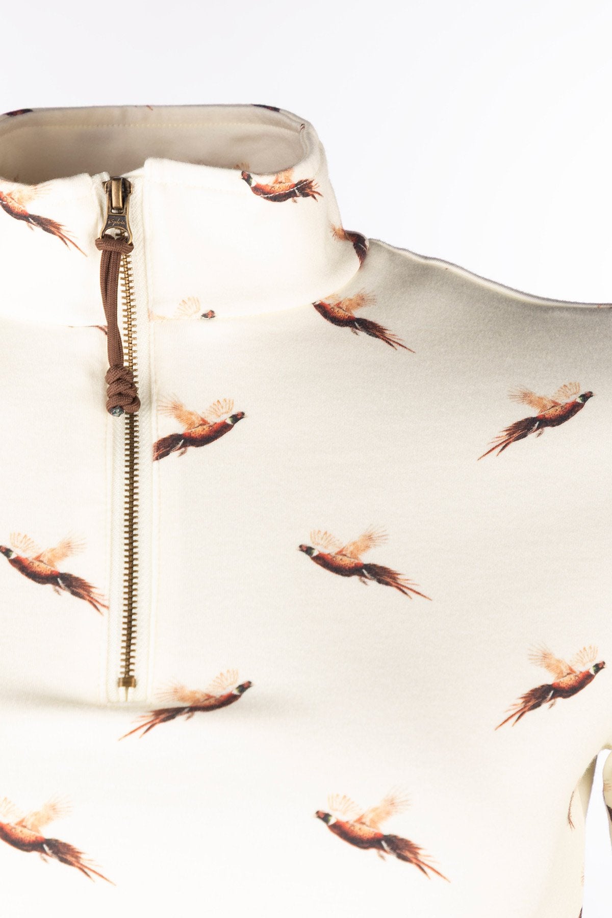 Rydale Ladies Short Sleeved 1/4 Zip Top - Foxholes