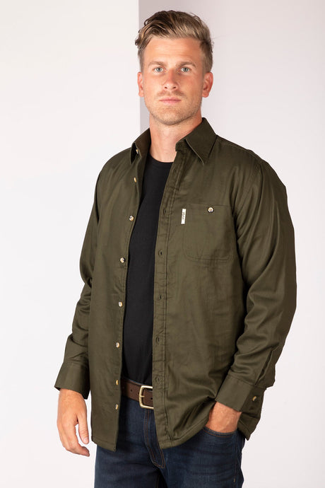 Rydale Men's Fleece Lined Shirt