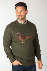 Rydale Men's Crew Neck Character Knit Jumper