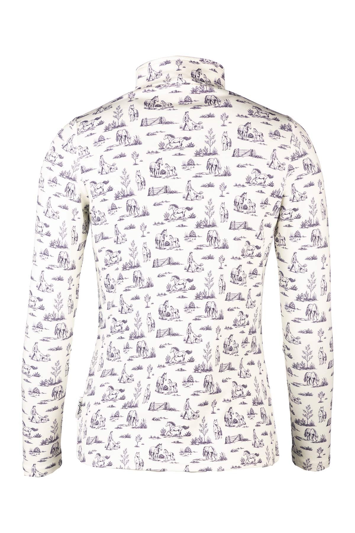 Rydale Ladies Long Sleeved 1/4 Zip Top - Foxholes