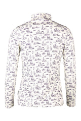 Rydale Ladies Long Sleeved 1/4 Zip Top - Foxholes