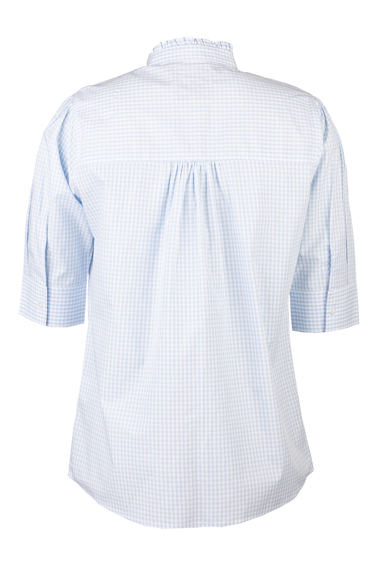 Rydale Ladies Ruffled Short Sleeved Shirt - Ivy