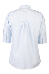 Rydale Ladies Ruffled Short Sleeved Shirt - Ivy