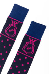 Rydale Ladies Polka Dot Knee Length Riding Socks