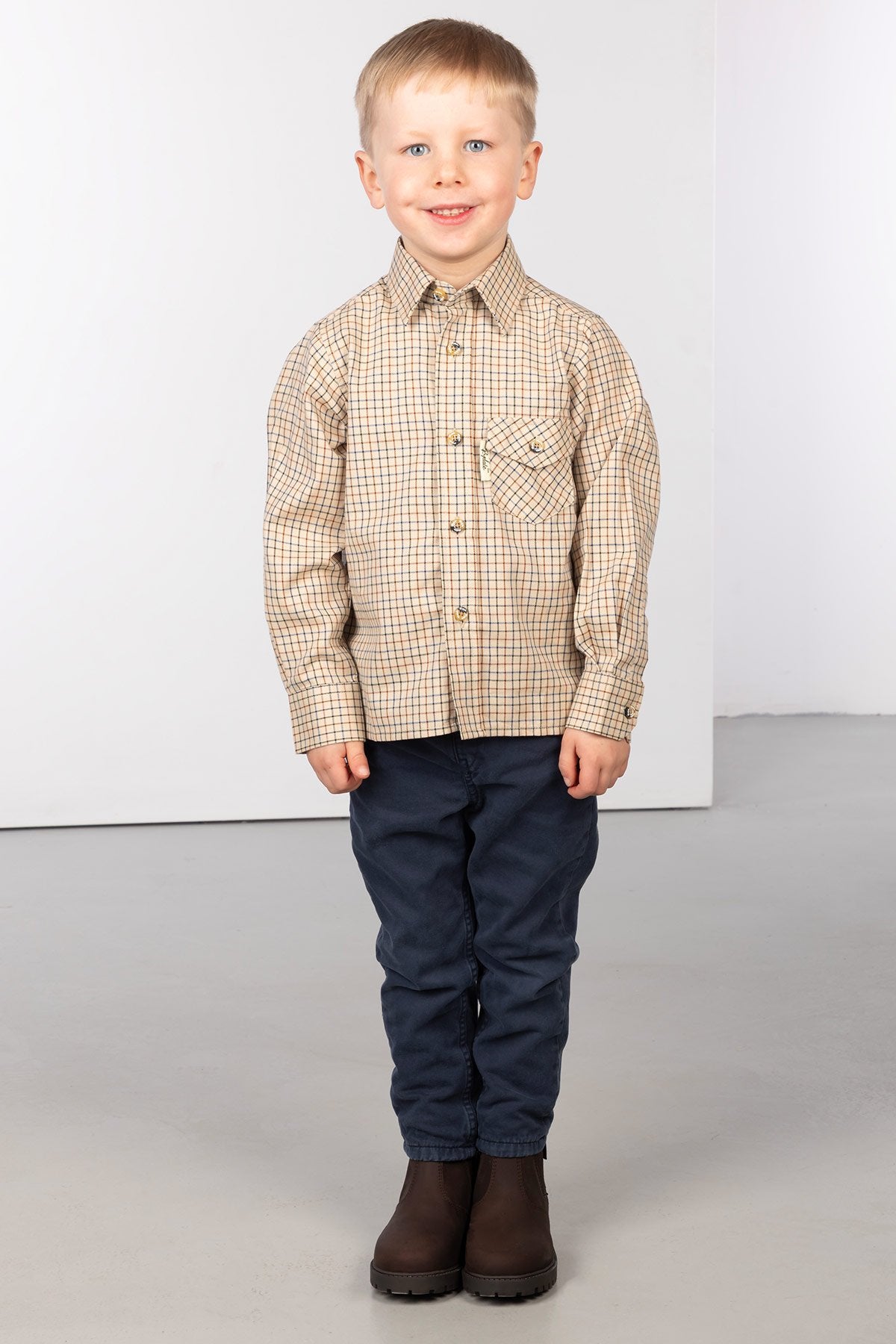 Rydale Boys Country Check Shirts