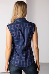 Rydale Ladies Hannah Sleeveless Country Shirt - Laura Tweed