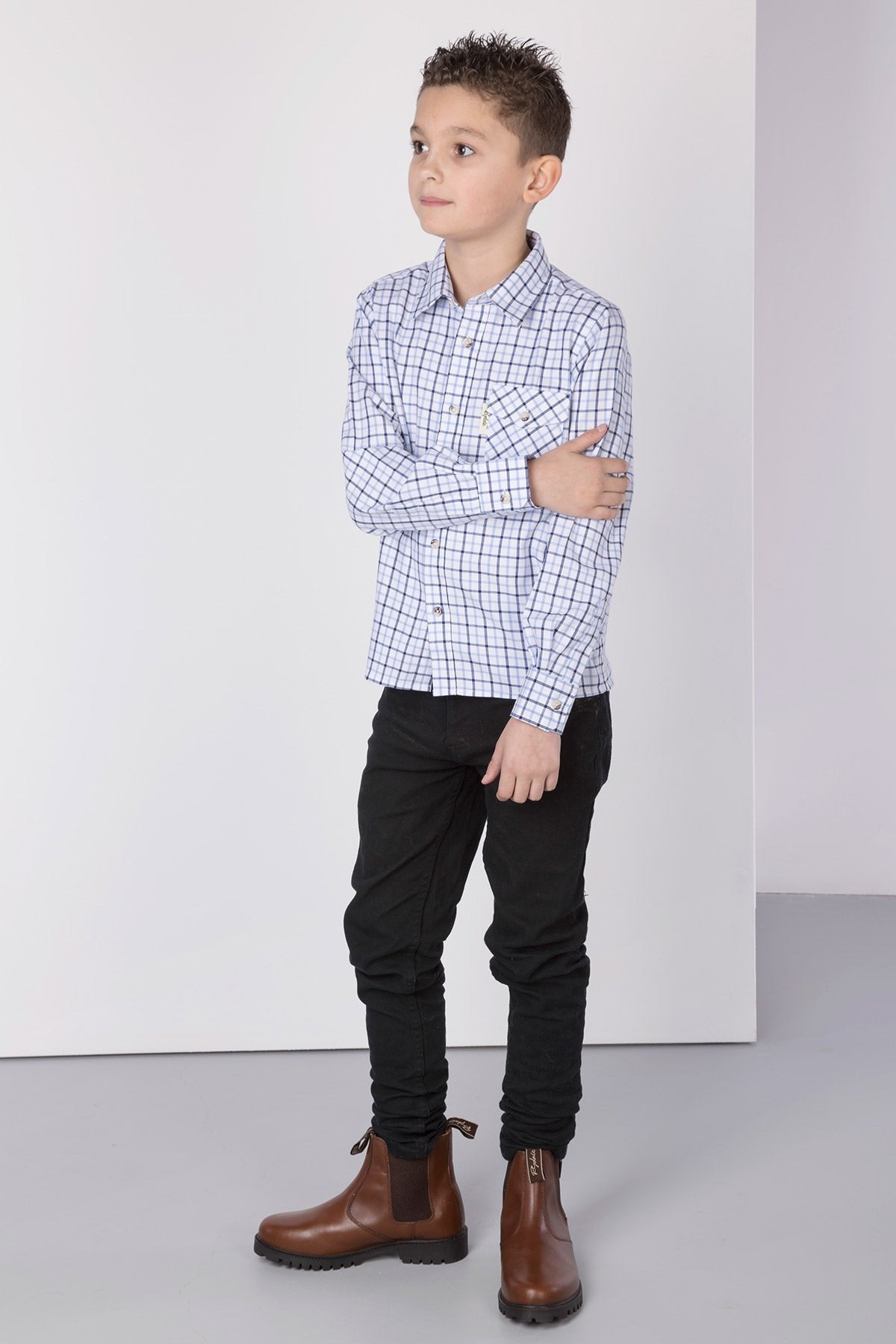 Rydale Boys Country Check Shirts