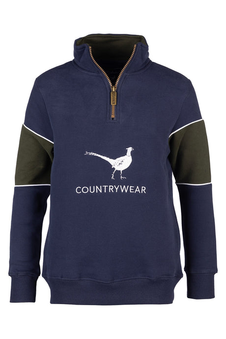 Rydale Boys Quarter Zip Sweatshirt - Byland