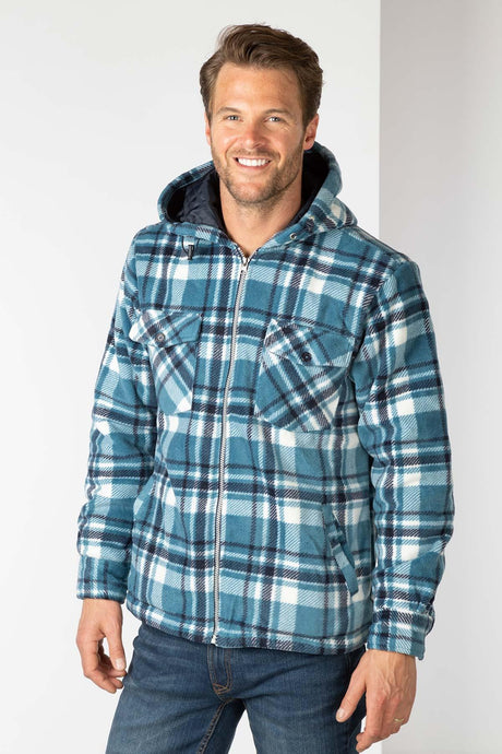 Rydale Men's Hooded Fleece Overshirt - Ulrome