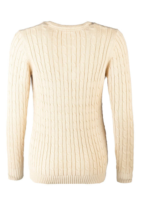 Rydale Ladies V Neck Cable Knit Jumper - Emma