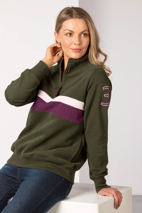 Rydale Ladies Stripe Sweatshirt - Bramham