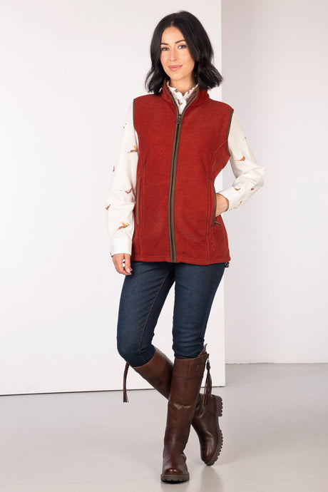 Rydale Ladies Premium Fleece Waistcoat - Huggate