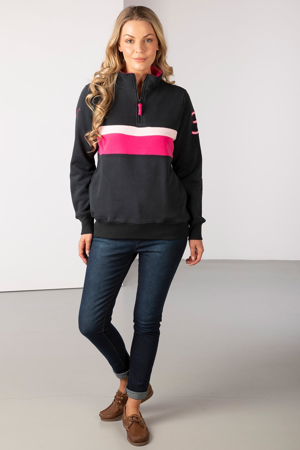 Rydale Ladies Stripe Sweatshirt - Bramham