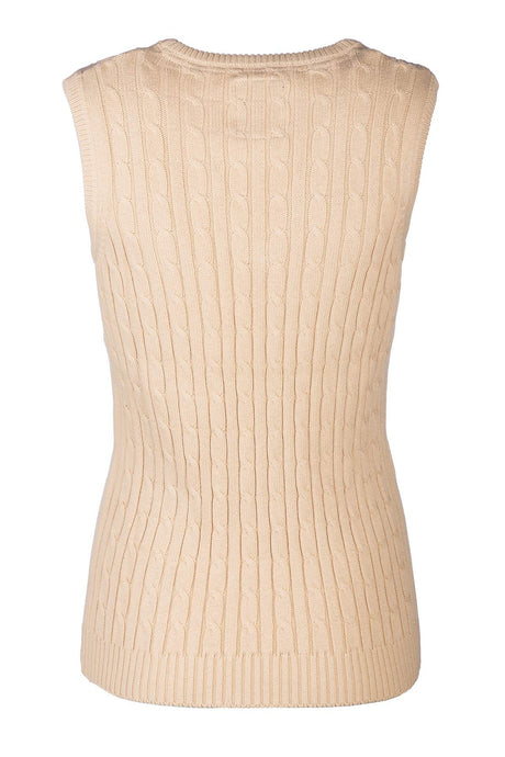 Rydale Ladies V Neck Cable Knit Vest- Emma