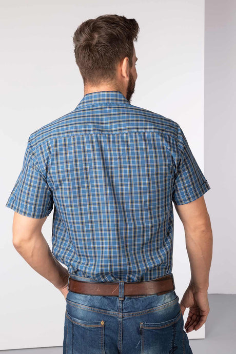 Rydale Men's Short Sleeved Check Shirt