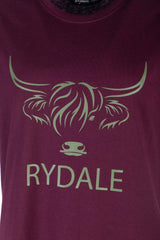 Rydale Ladies Highland Cow T-Shirt - Kirby