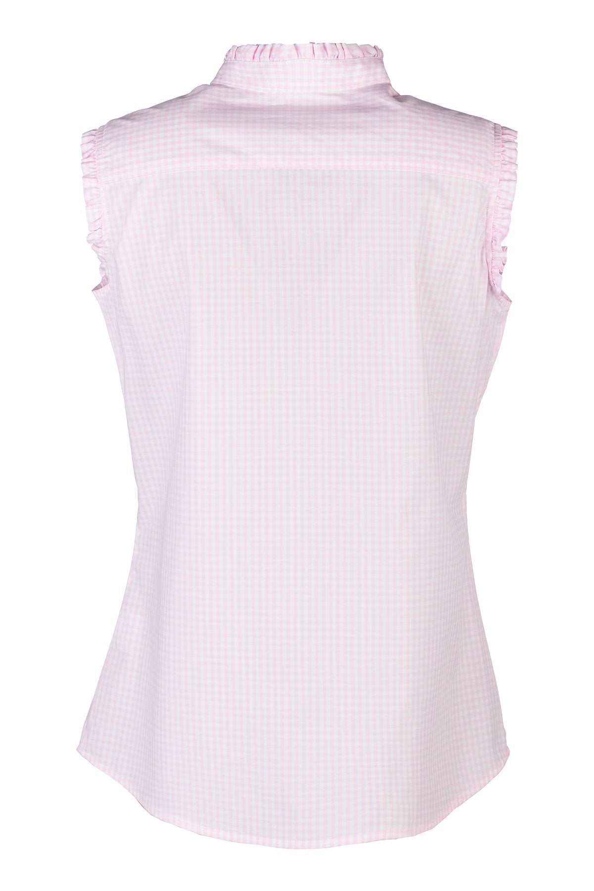 Rydale Ladies Ruffled Sleeveless Shirt - Ivy