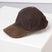 Rydale Men's Wax Baseball Cap with Nubuck Peak - Danby
