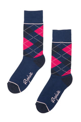 Rydale Ladies Argyle Ankle Socks
