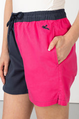 Rydale Ladies Quartered Cotton Rugby Shorts - Kirby