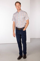 Rydale Men's Short Sleeved Check Shirt