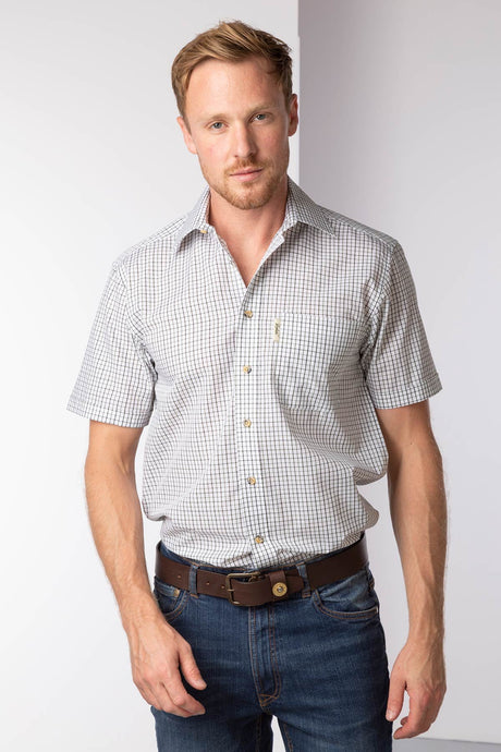 Rydale Men's Short Sleeved Check Shirt