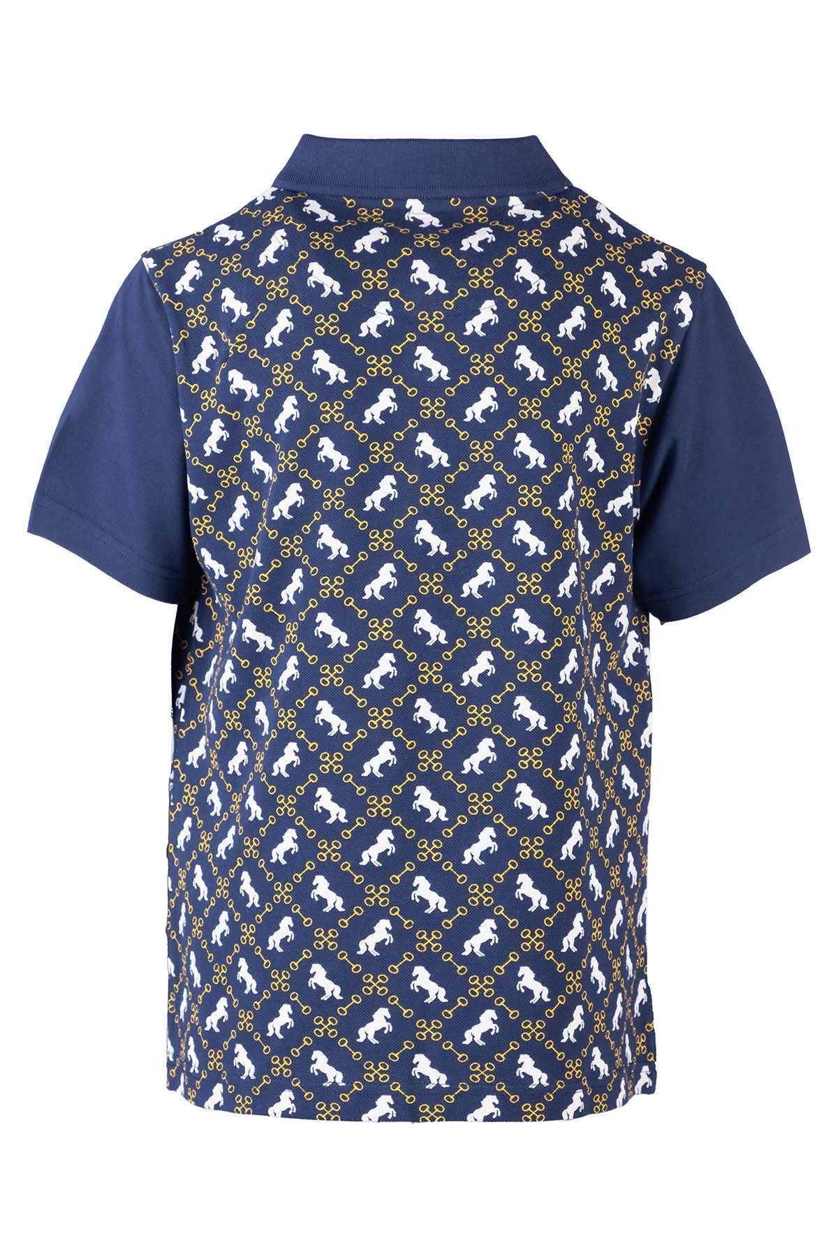 Rydale Junior Equestrian Sash Polo Shirt - Muston