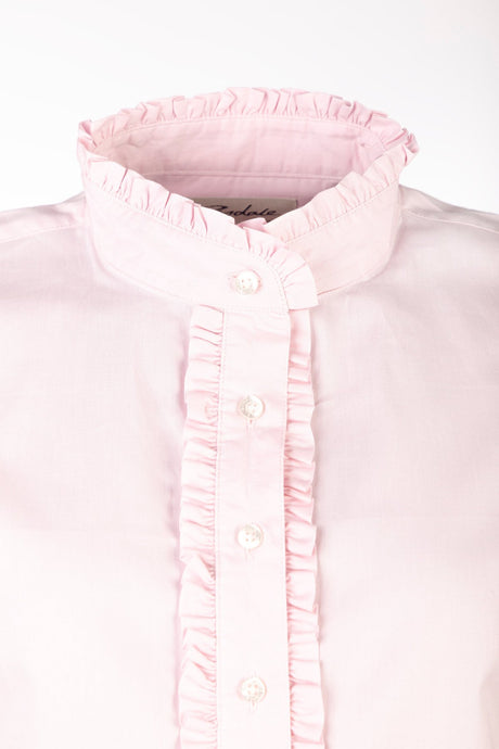Rydale Ladies Overhead Ruffled Shirt - Ivy