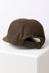 Rydale Men's Wax Baseball Cap with Nubuck Peak - Danby