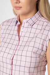 Rydale Ladies Hannah Sleeveless Country Shirt - Kate Tweed