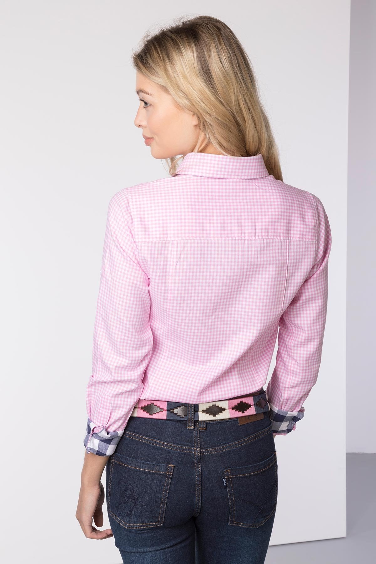 Rydale Ladies Hannah Country Check Shirt - Poppy