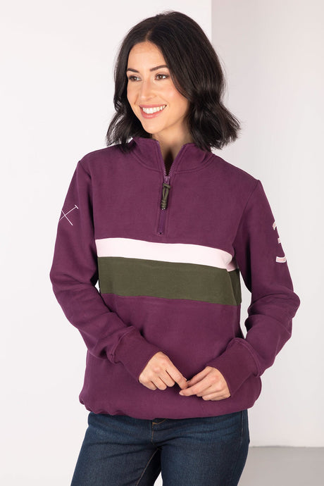 Rydale Ladies Stripe Sweatshirt - Bramham