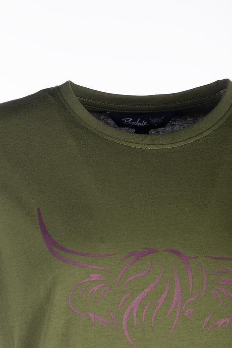 Rydale Ladies Highland Cow T-Shirt - Kirby