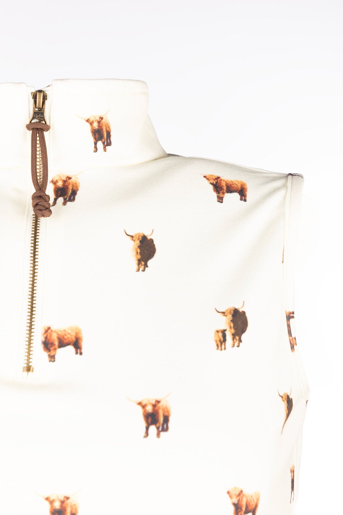 Rydale Ladies Sleeveless 1/4 Zip Top - Foxholes