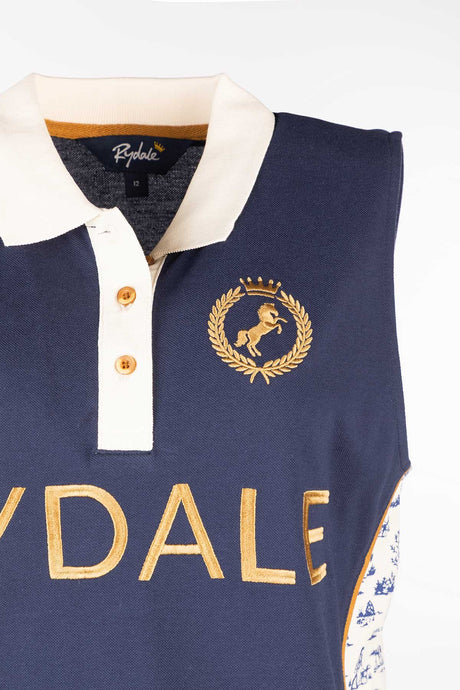 Rydale Ladies Equestrian Life Sleeveless Polo Shirt