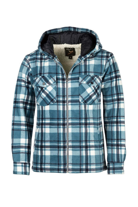 Rydale Men's Hooded Fleece Overshirt - Ulrome