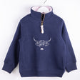 Rydale Mini Girls Quarter Zip Sweatshirt - Byland